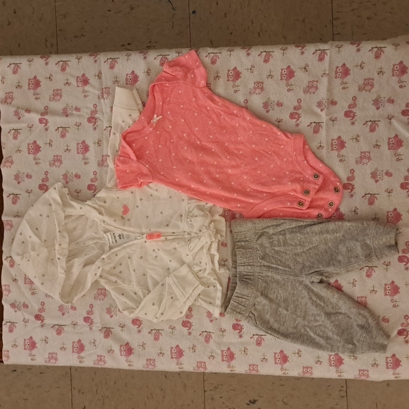 Complete Newborn Carter's Baby Girl outfit - Picture 1 of 8